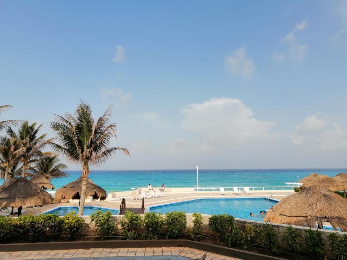 Placentero Depa En Mar Caribe! Cancún Eksteriør bilde