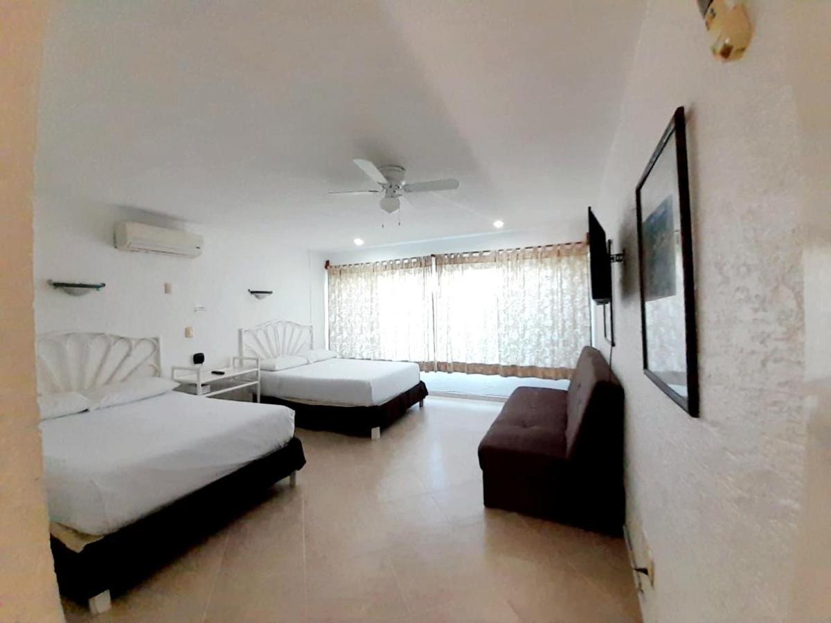 Placentero Depa En Mar Caribe! Cancún Eksteriør bilde
